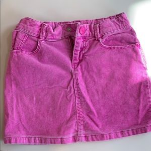 Corduroy skirt-Girls size 6